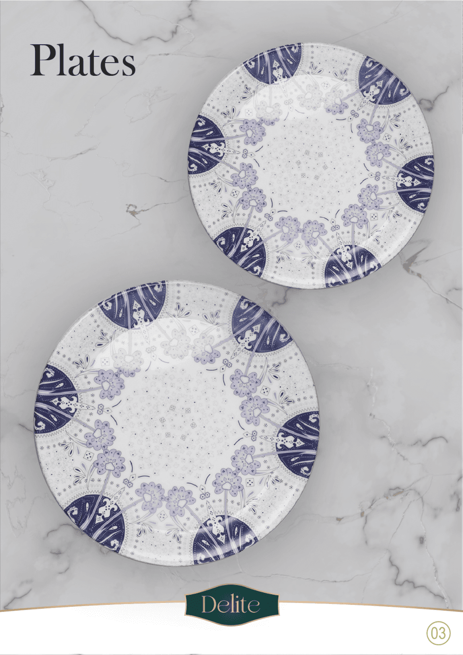 ARKON Rice Plates Set