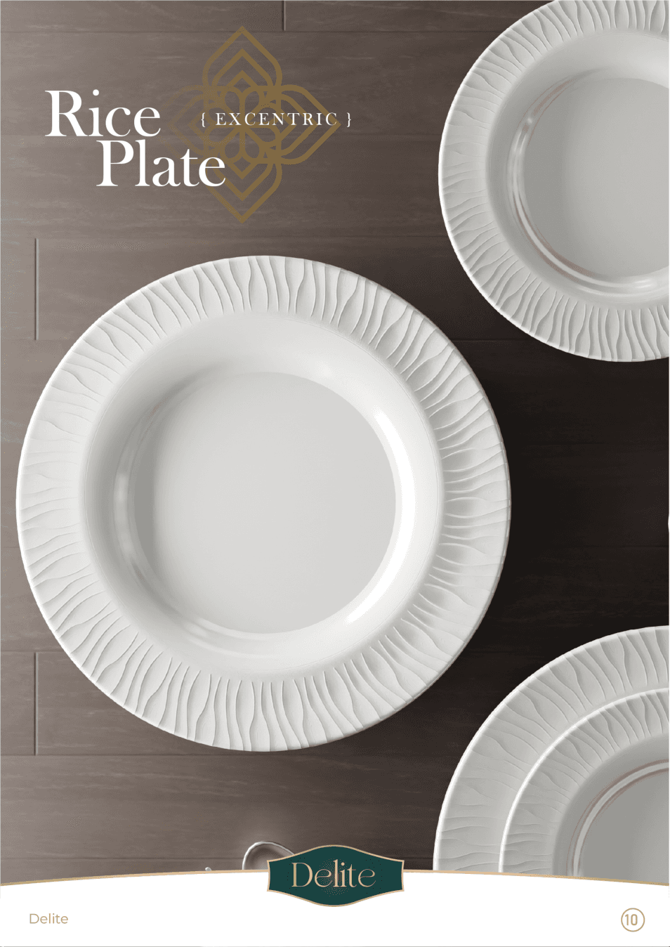 HOTELWARE Rice Plate Set